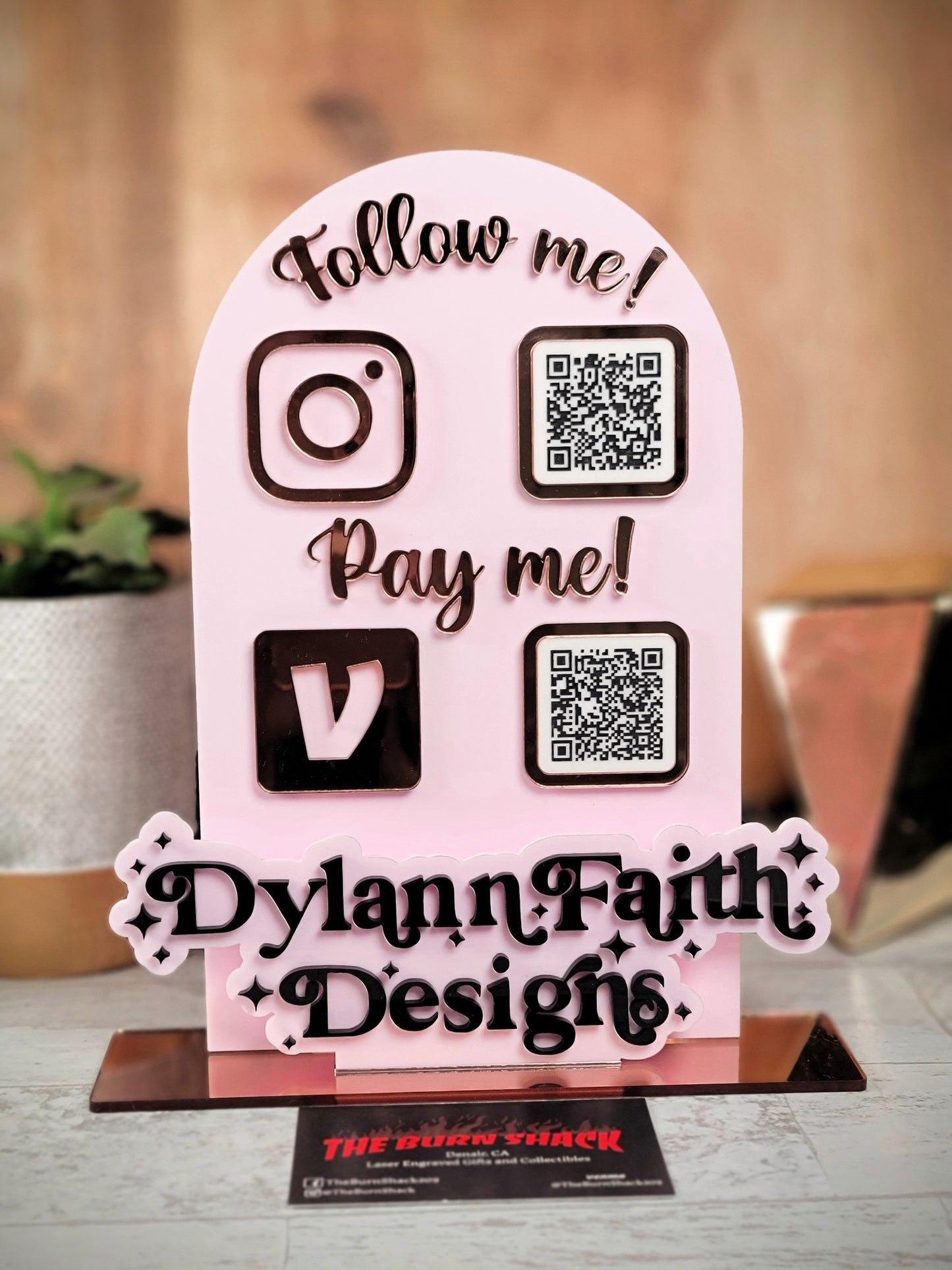 Custom QR Code Sign