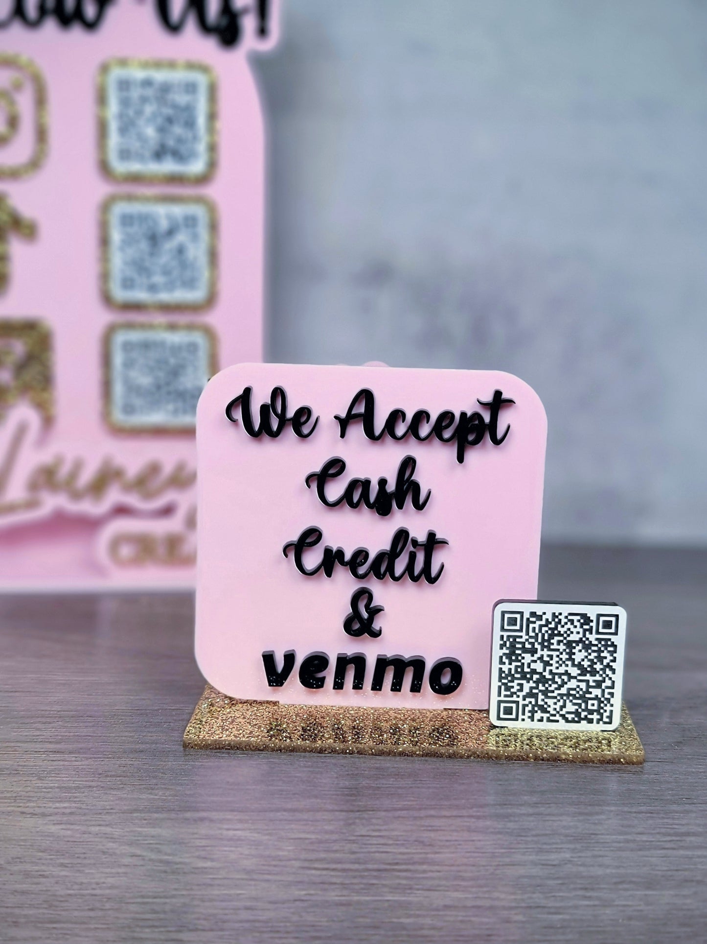 Custom QR Code Sign