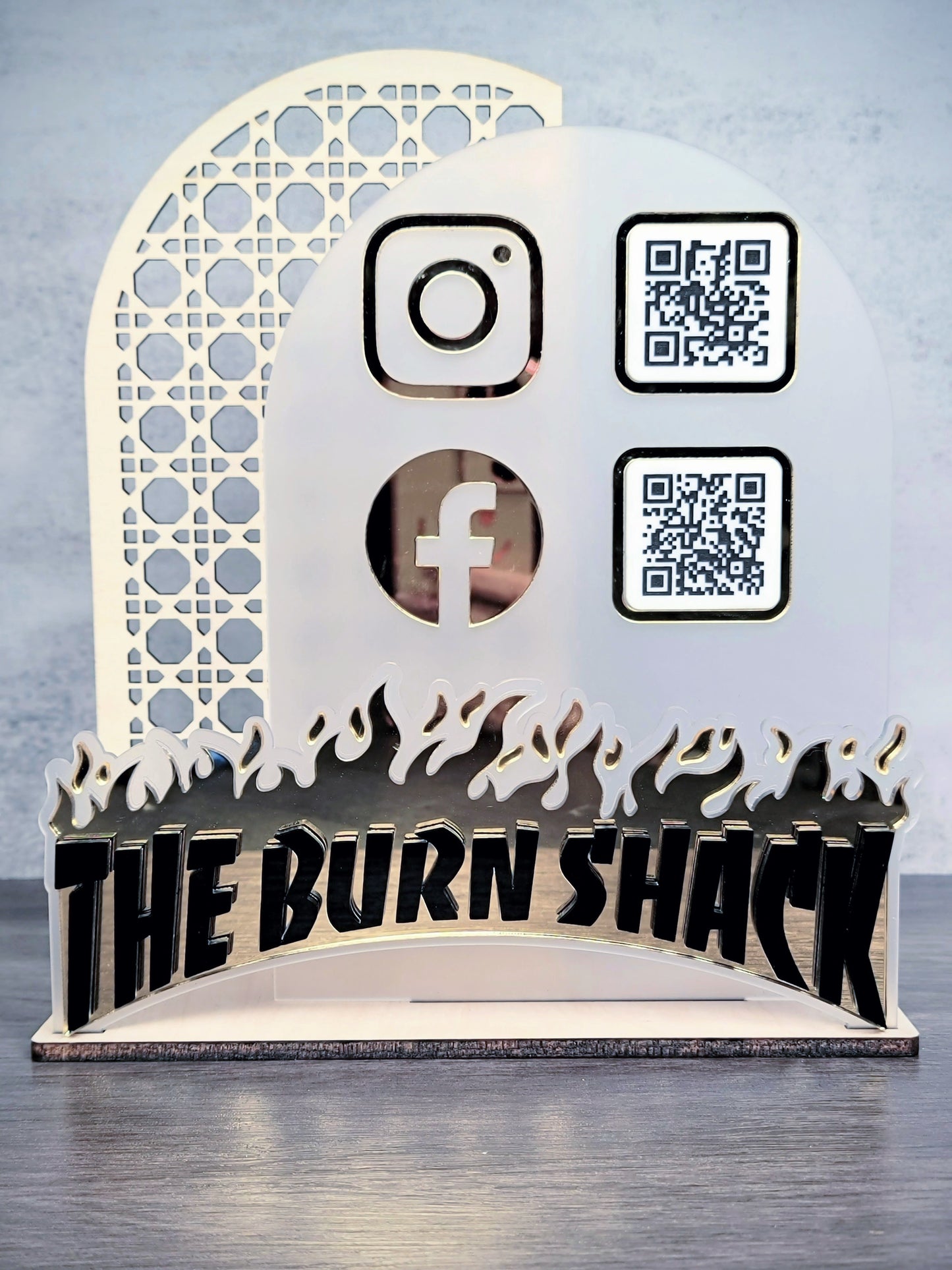 Custom QR Code Sign