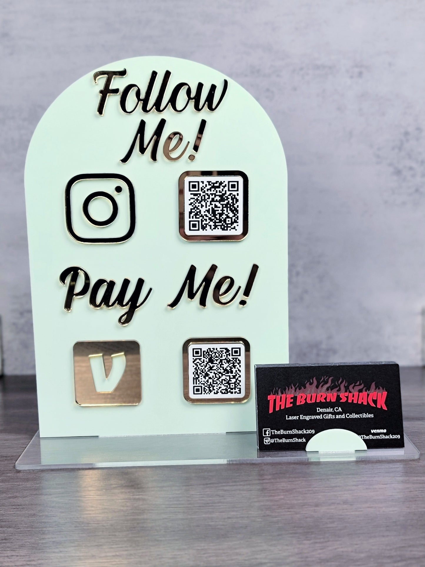 Custom QR Code Sign
