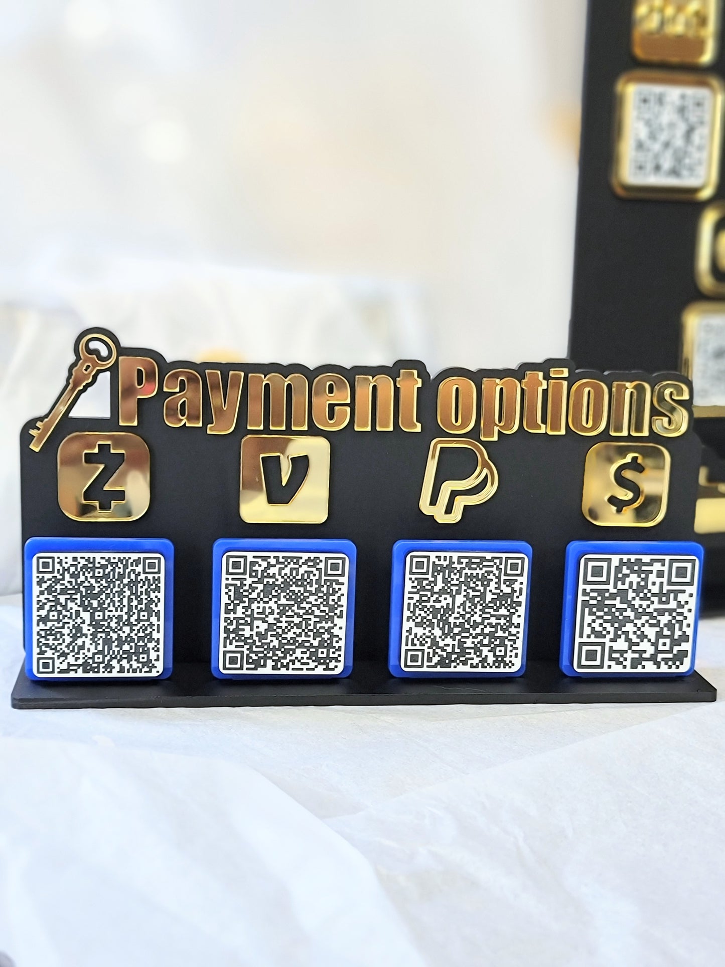 Custom QR Code Sign