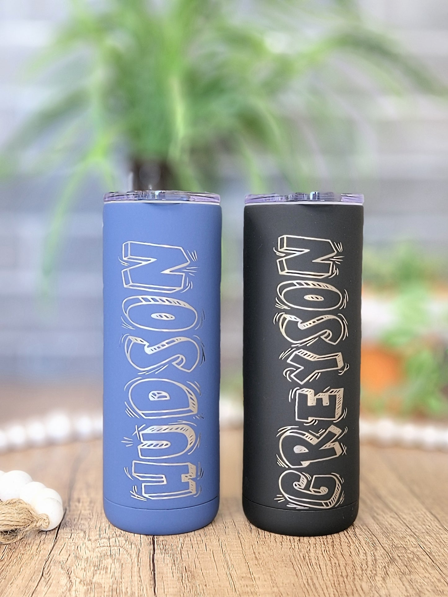 Personalized 20oz Soft Matte Skinny