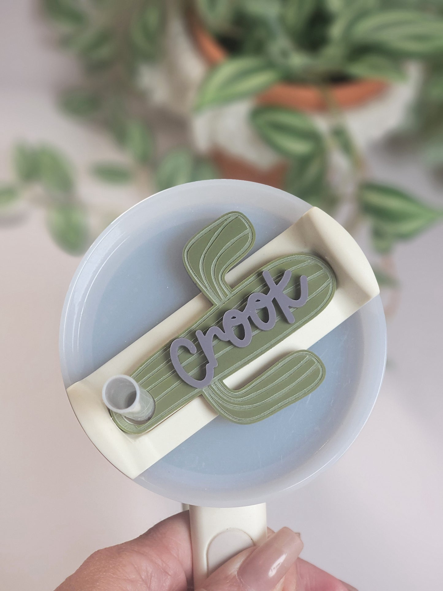 Cactus Tumbler Topper