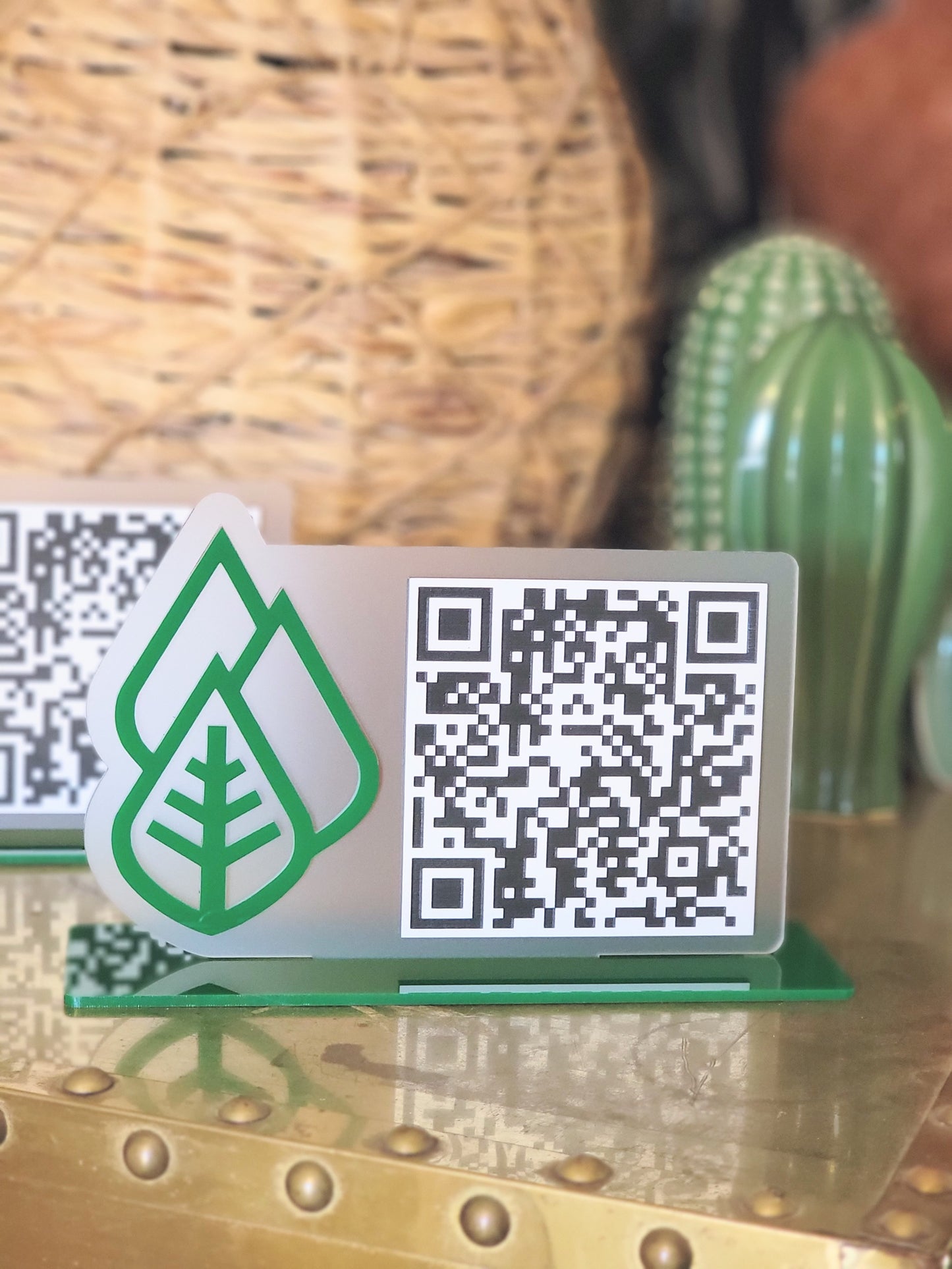 Custom QR Code Sign