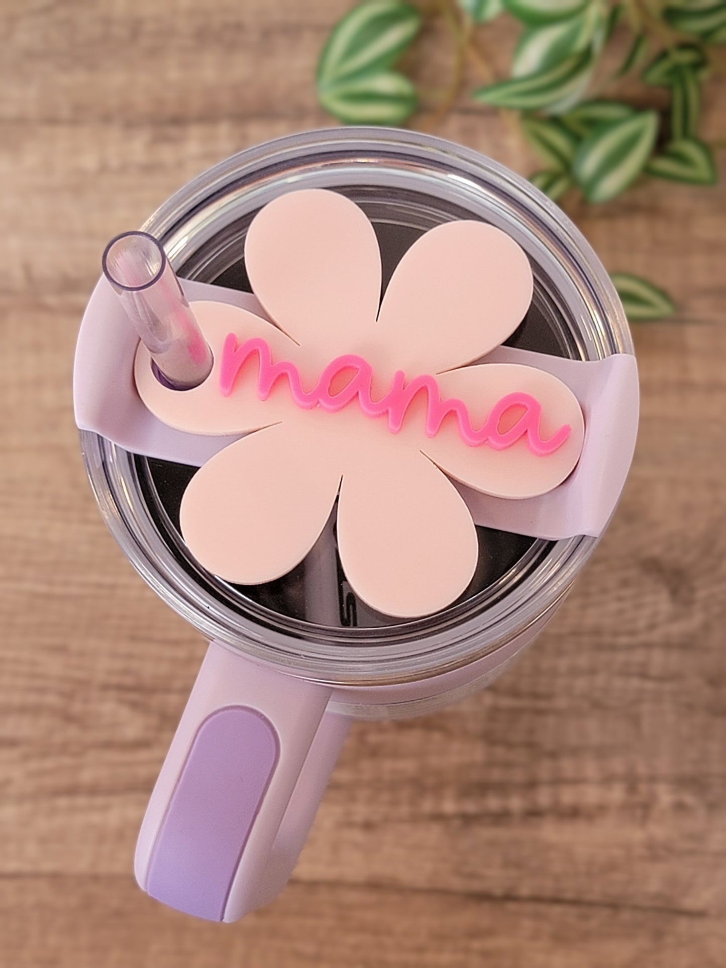 Flower Tumbler Tag