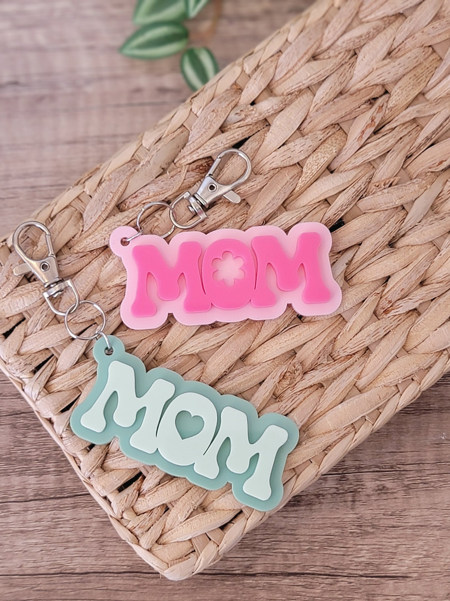 Mom Keychain