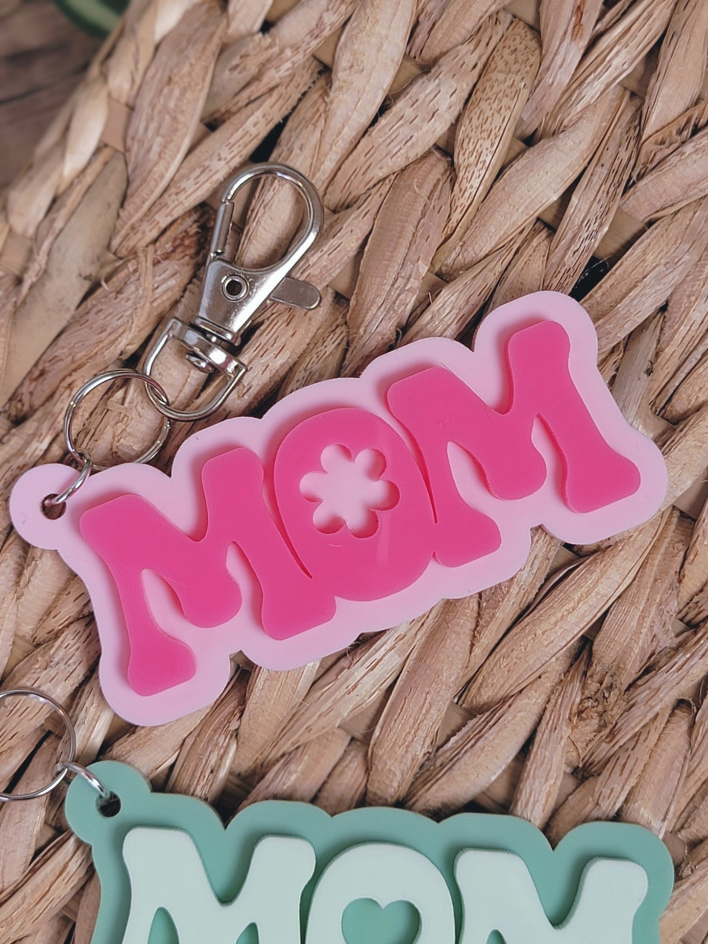 Mom Keychain
