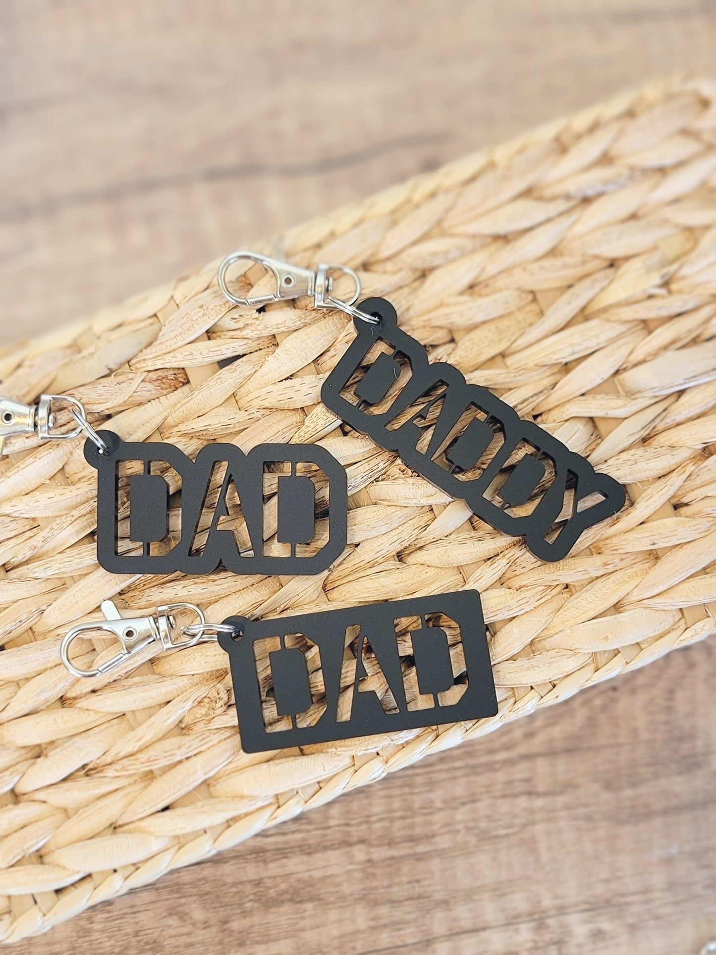 Dad Keychain
