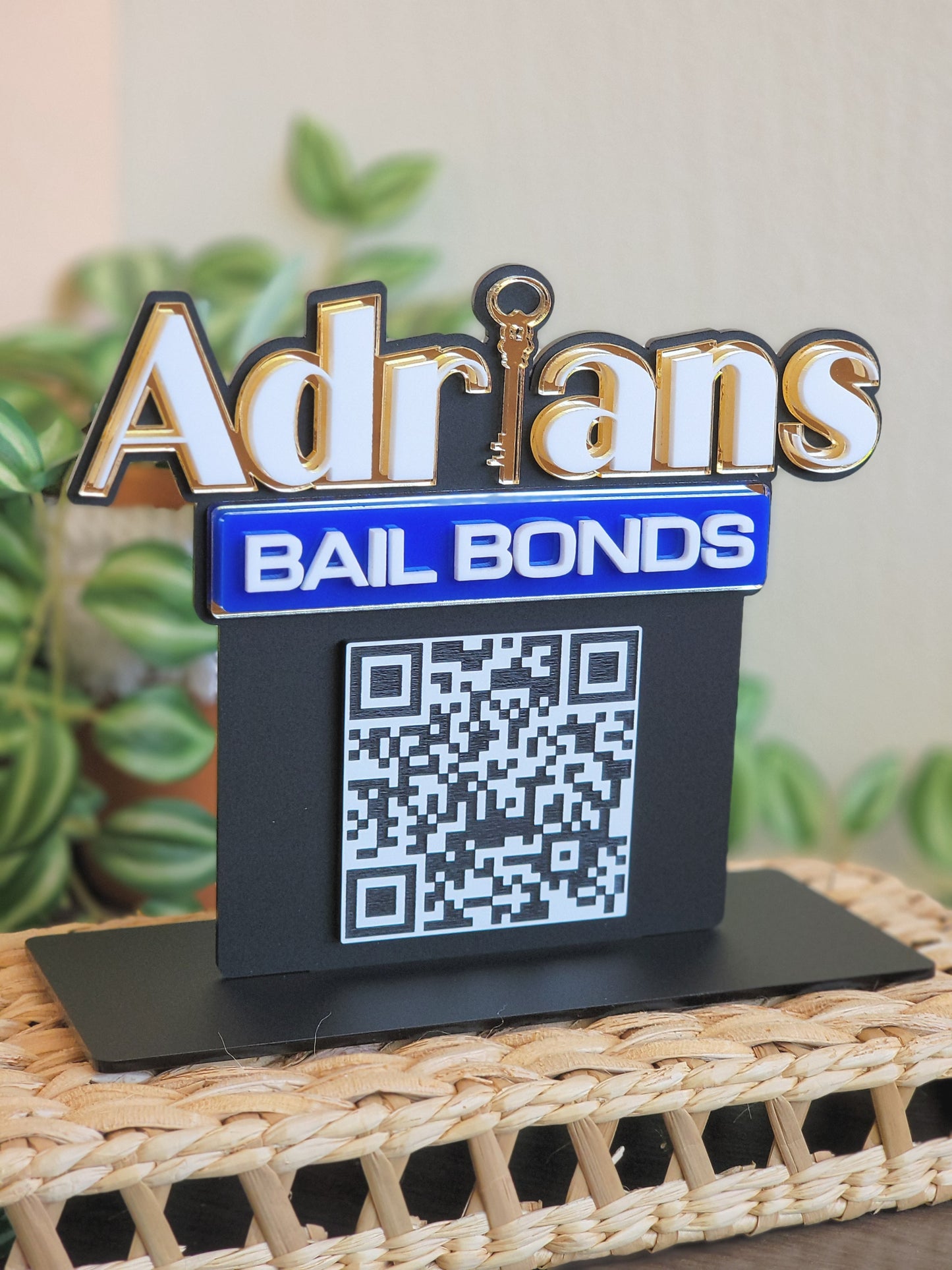 Custom QR Code Sign