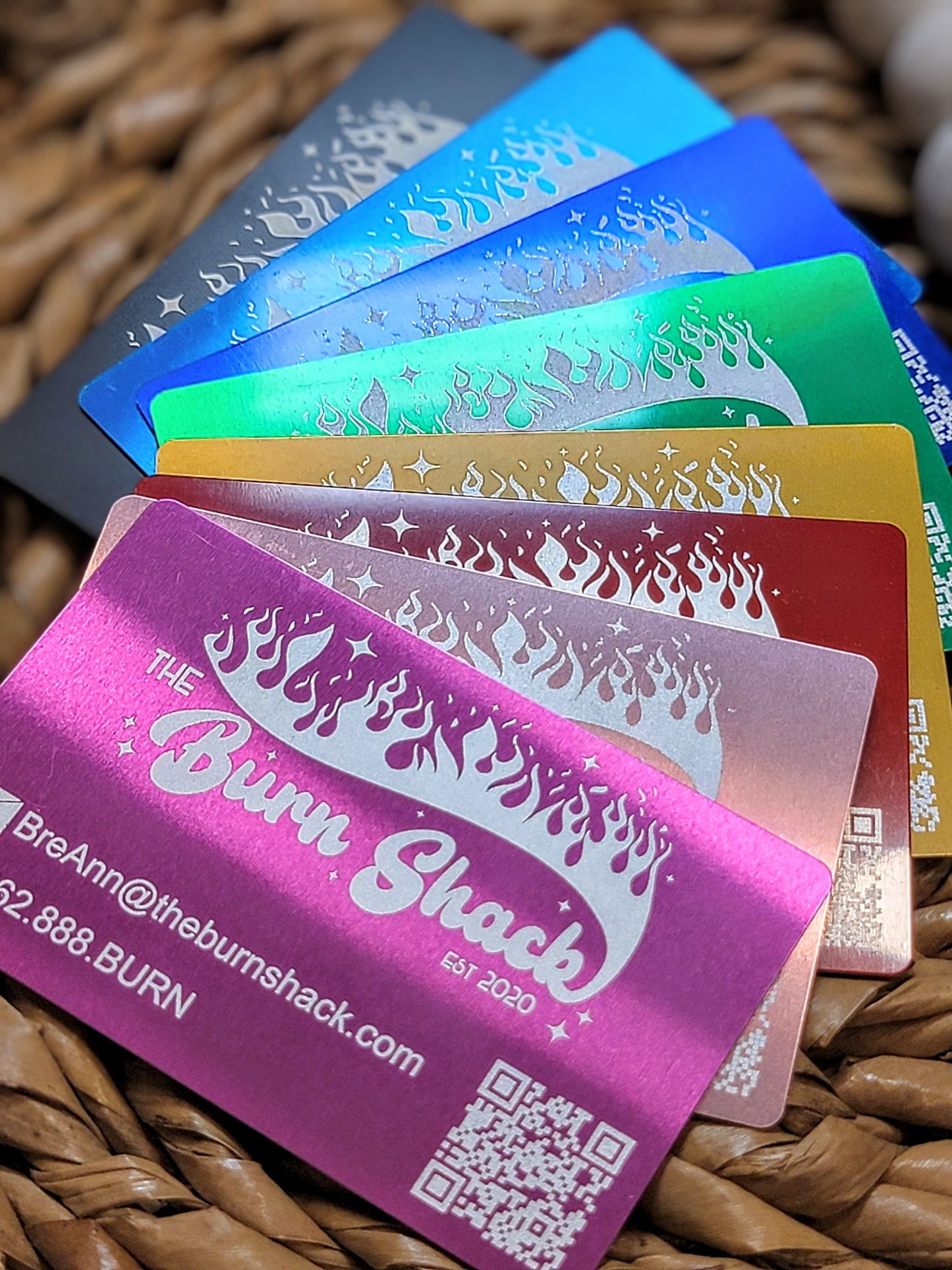 Engraved Metal Cards