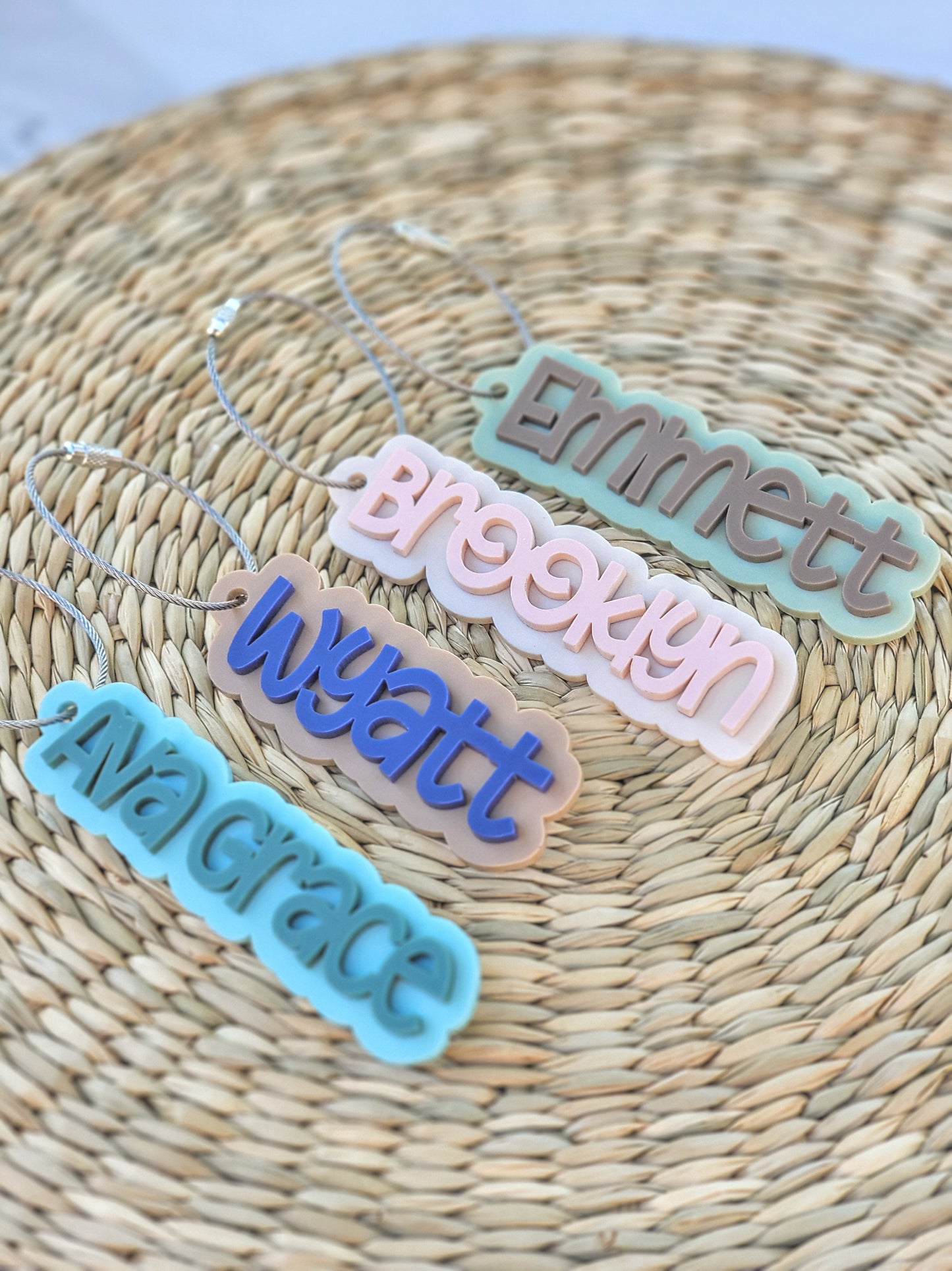 Acrylic Bag Tags