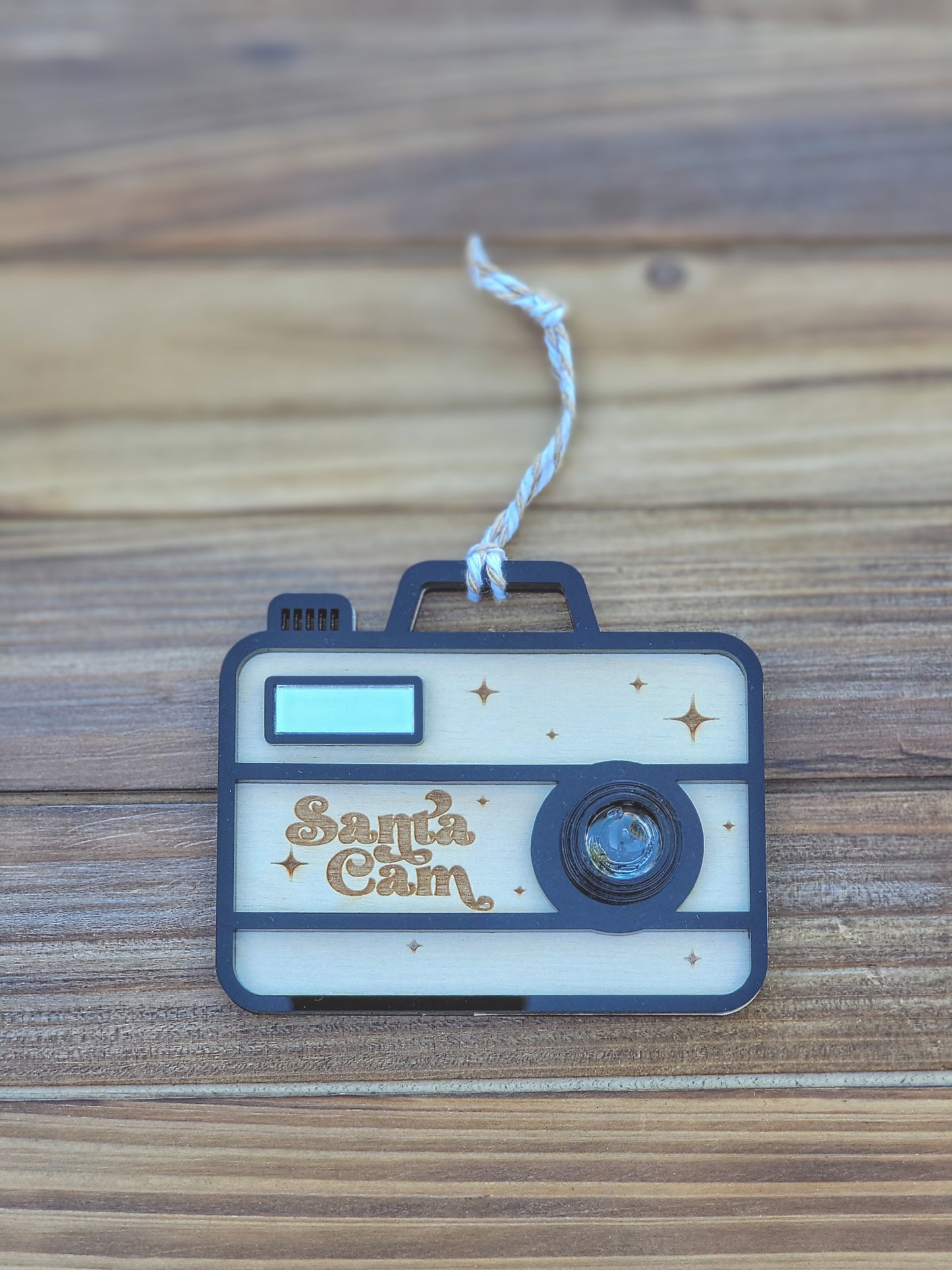 Santa Cam Ornament