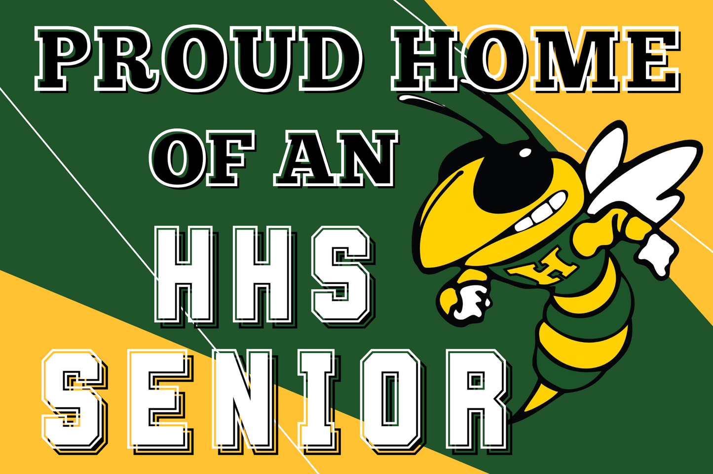 School Spirit Yard Sign
