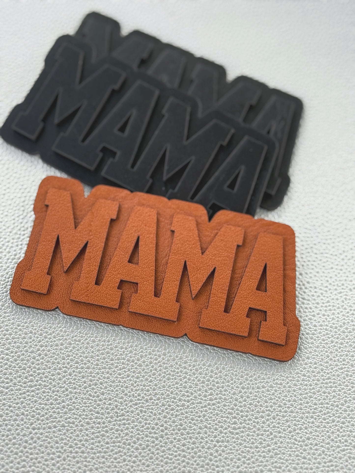 Mama- Blocky Font - Double Stacked