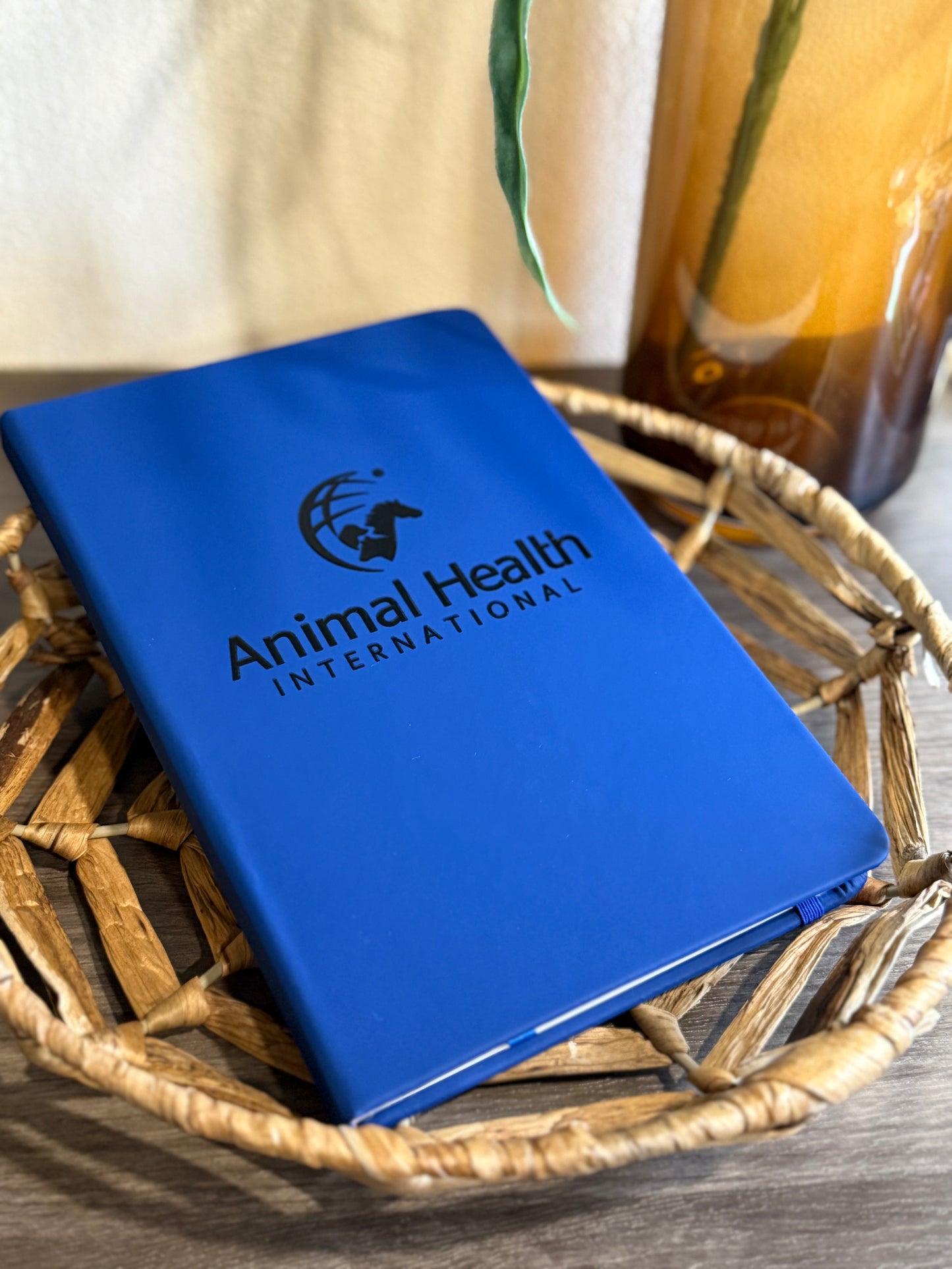 Custom Laser Engraved or UV Printed Vegan Leatherette Journal | Personalized Notebook with Logo