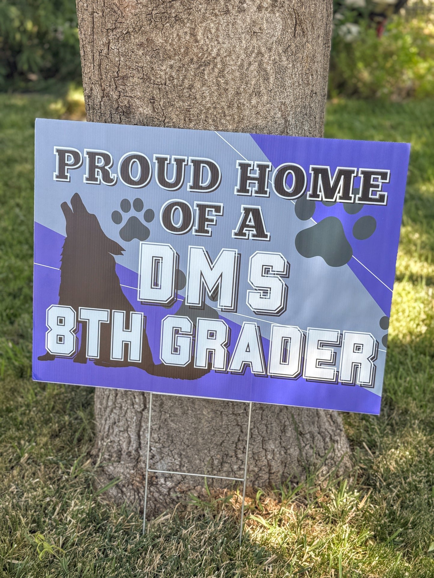 School Spirit Yard Sign