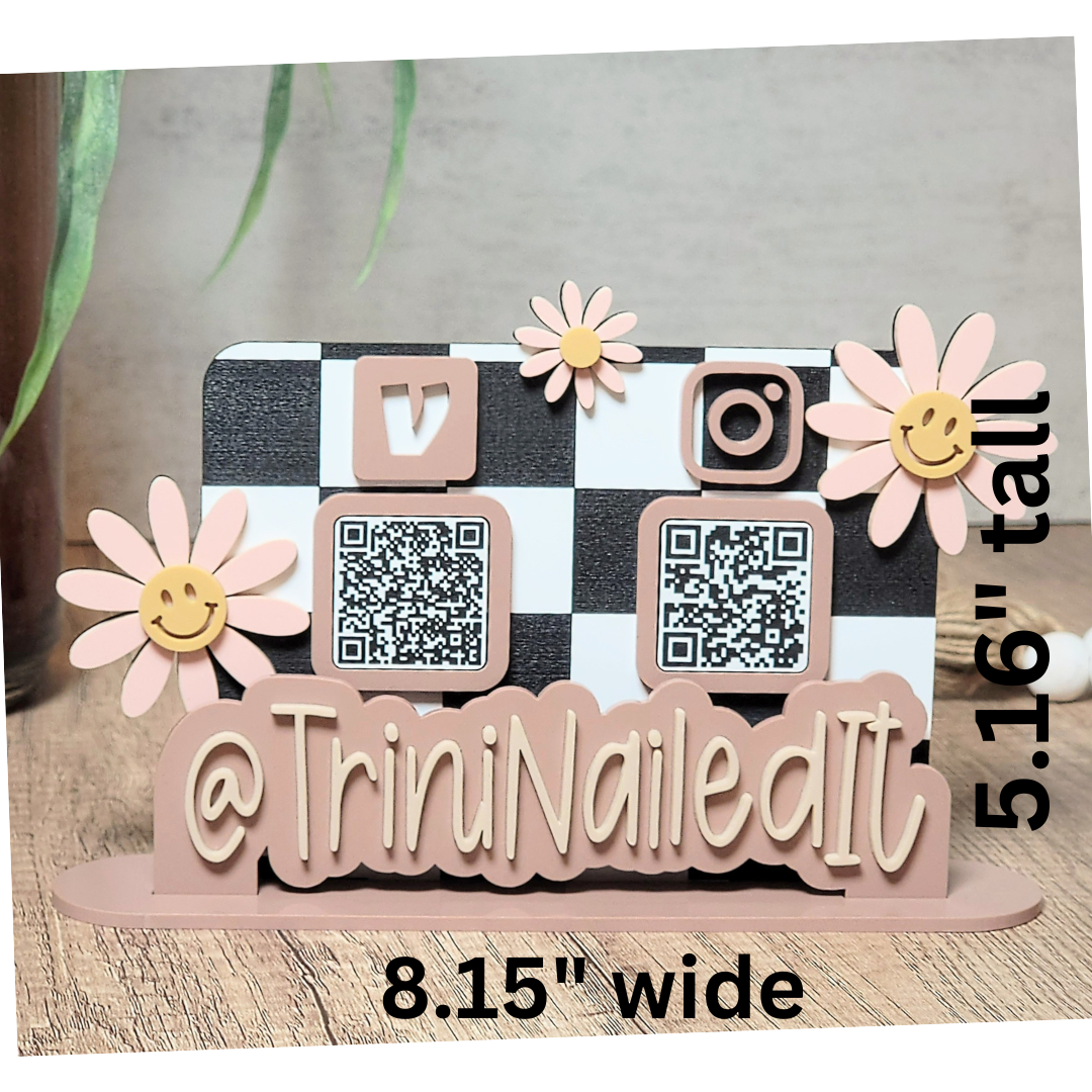 Custom QR Code Sign