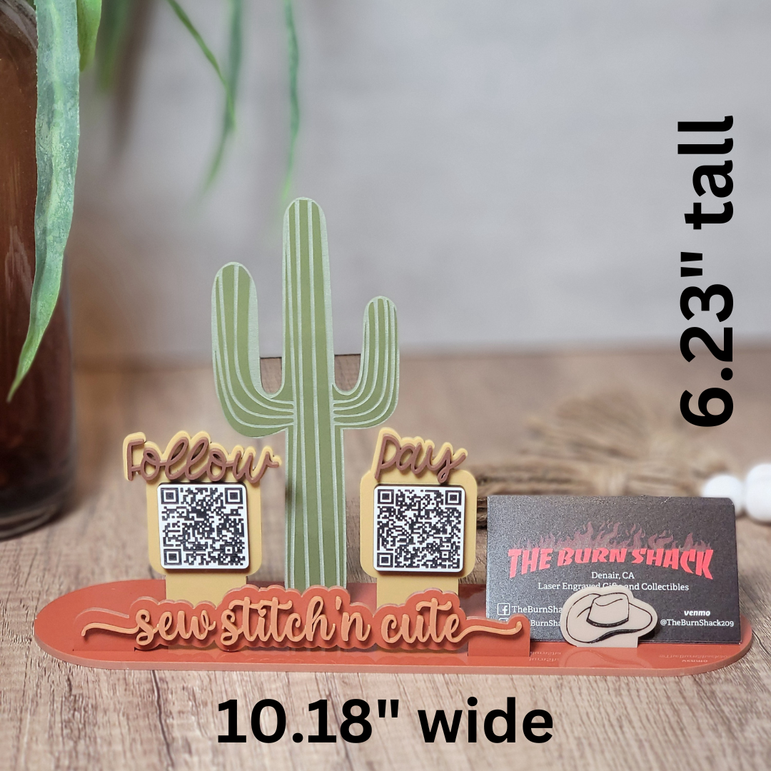 Custom QR Code Sign