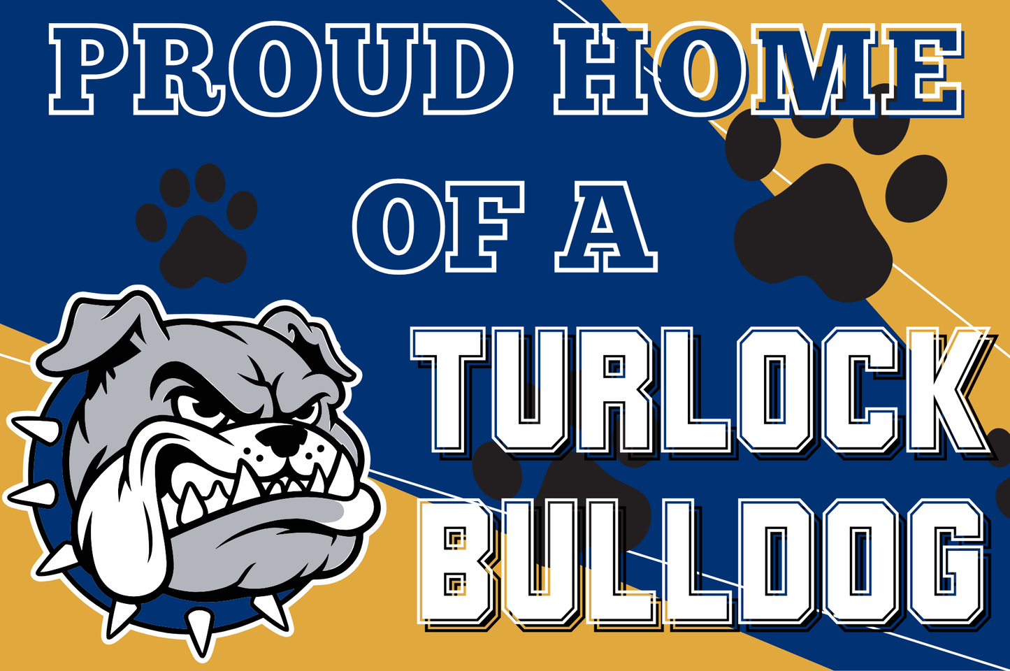 School Spirit Yard Sign