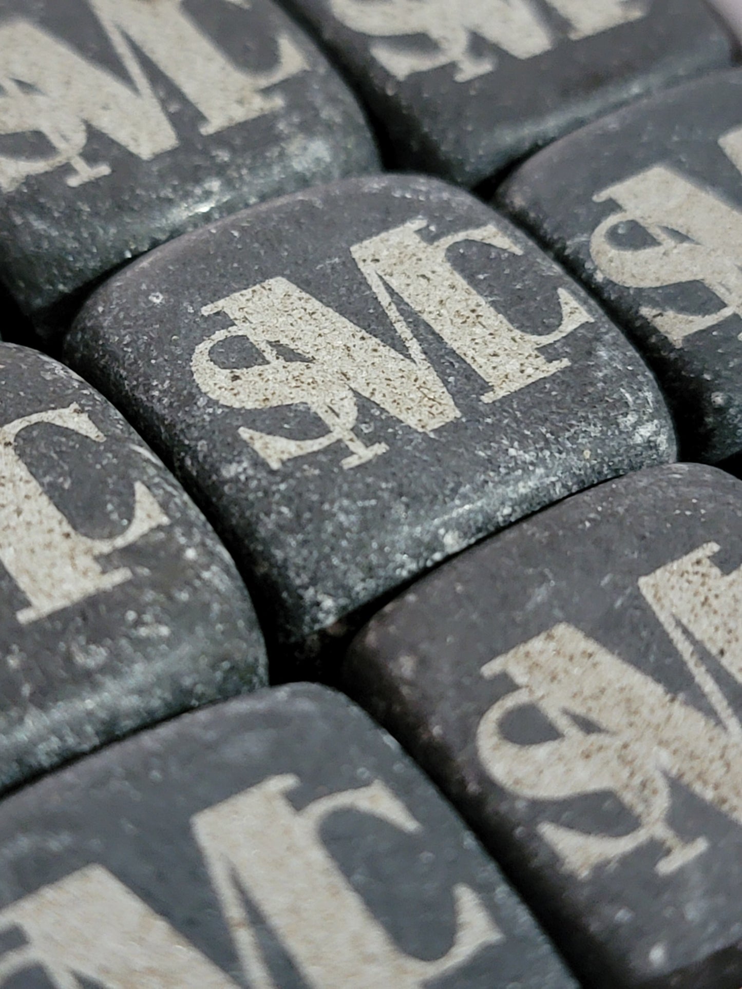 Laser Engraved Whiskey Stones Set | Custom Branded Corporate Gift