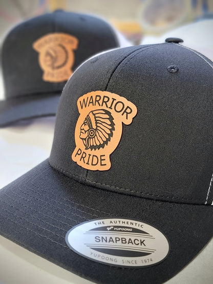 Custom Leather Patch Hats- click for more info