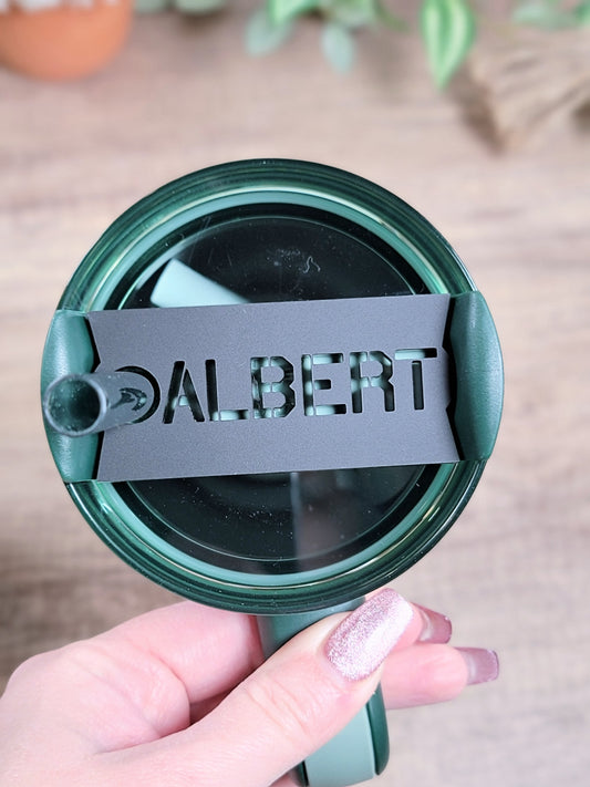 Cut Out Tumbler Tag