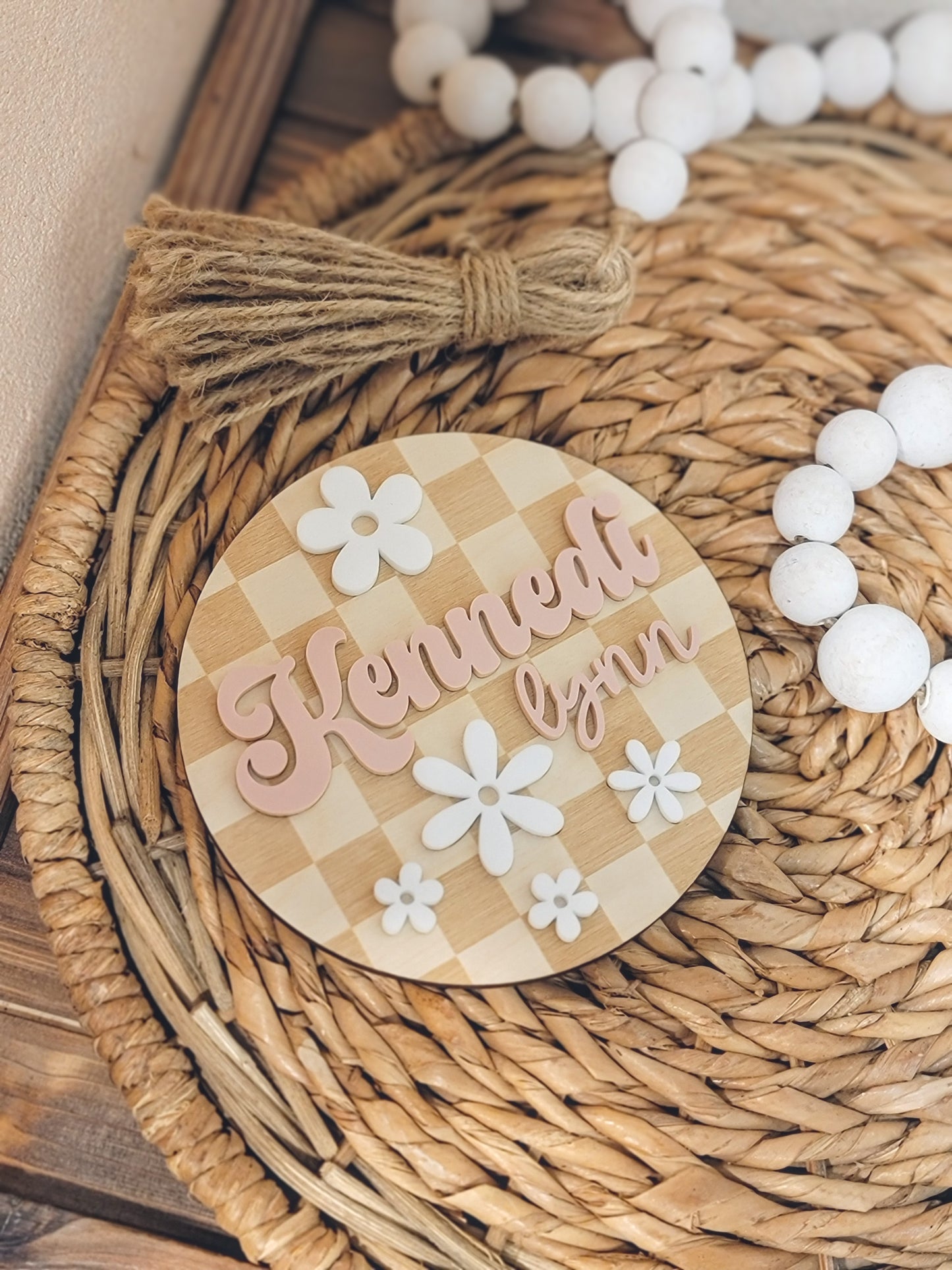 Personalized Newborn Photo Props