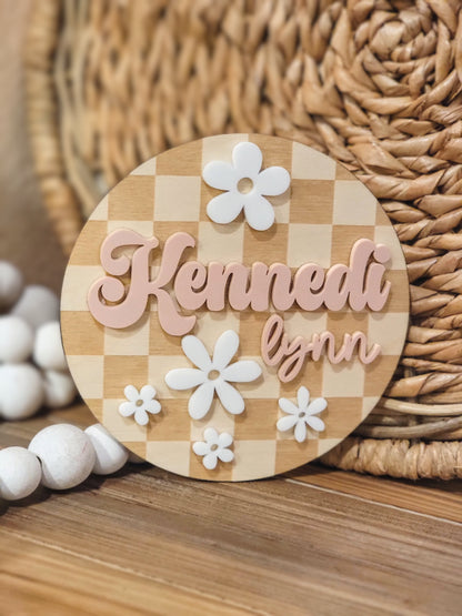 Personalized Newborn Photo Props