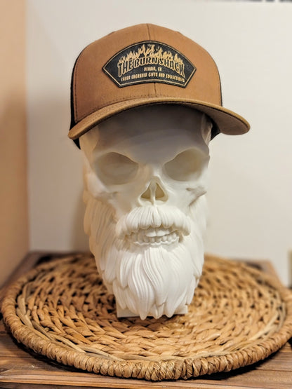 3D Printed Bearded Skull