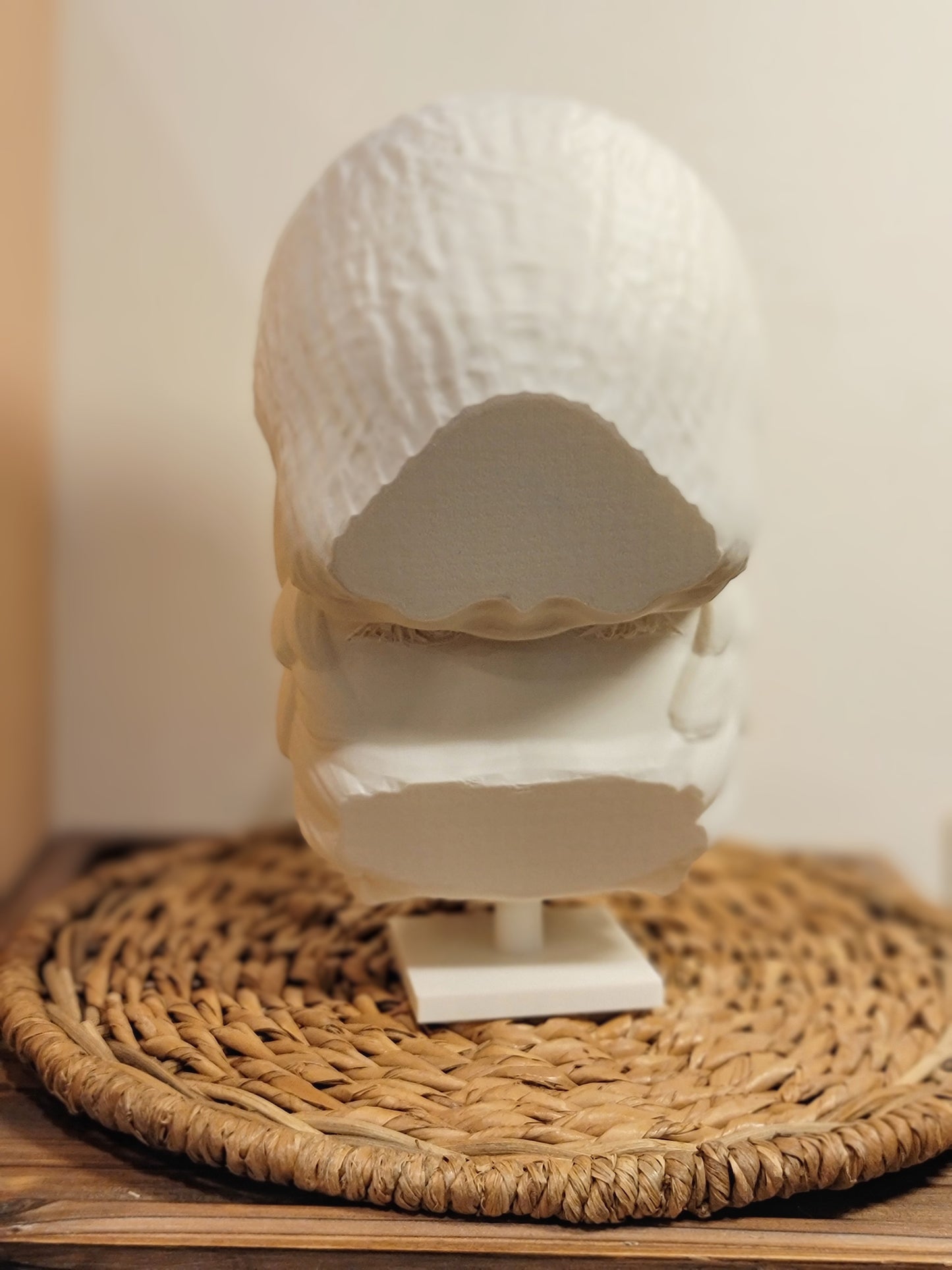 3D Printed Bearded Skull