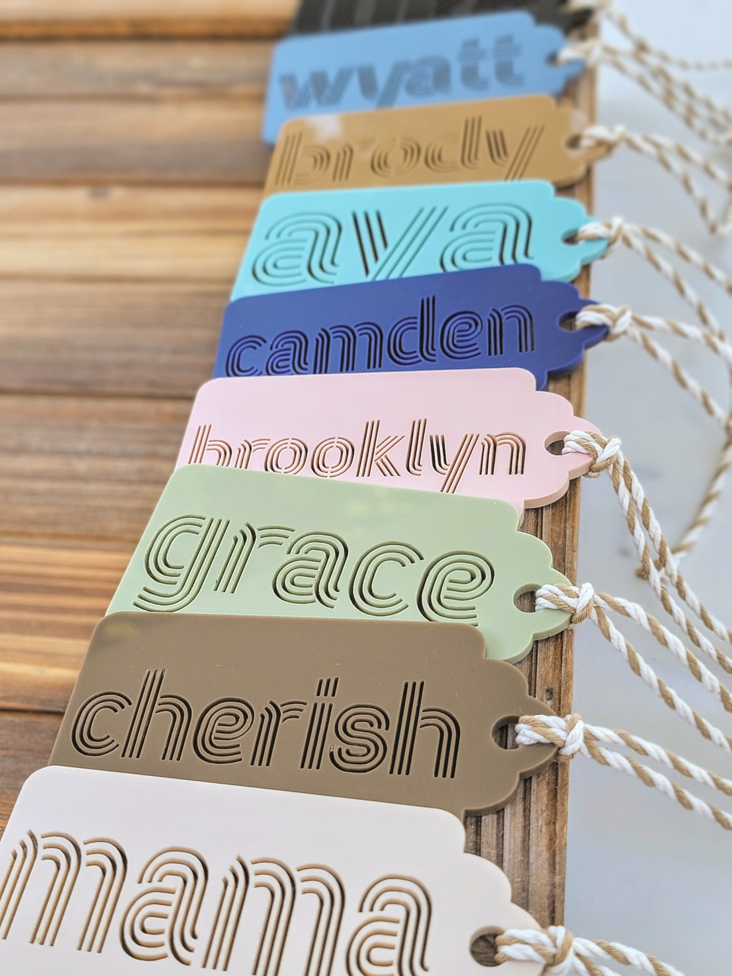 Retro Style Gift Tags