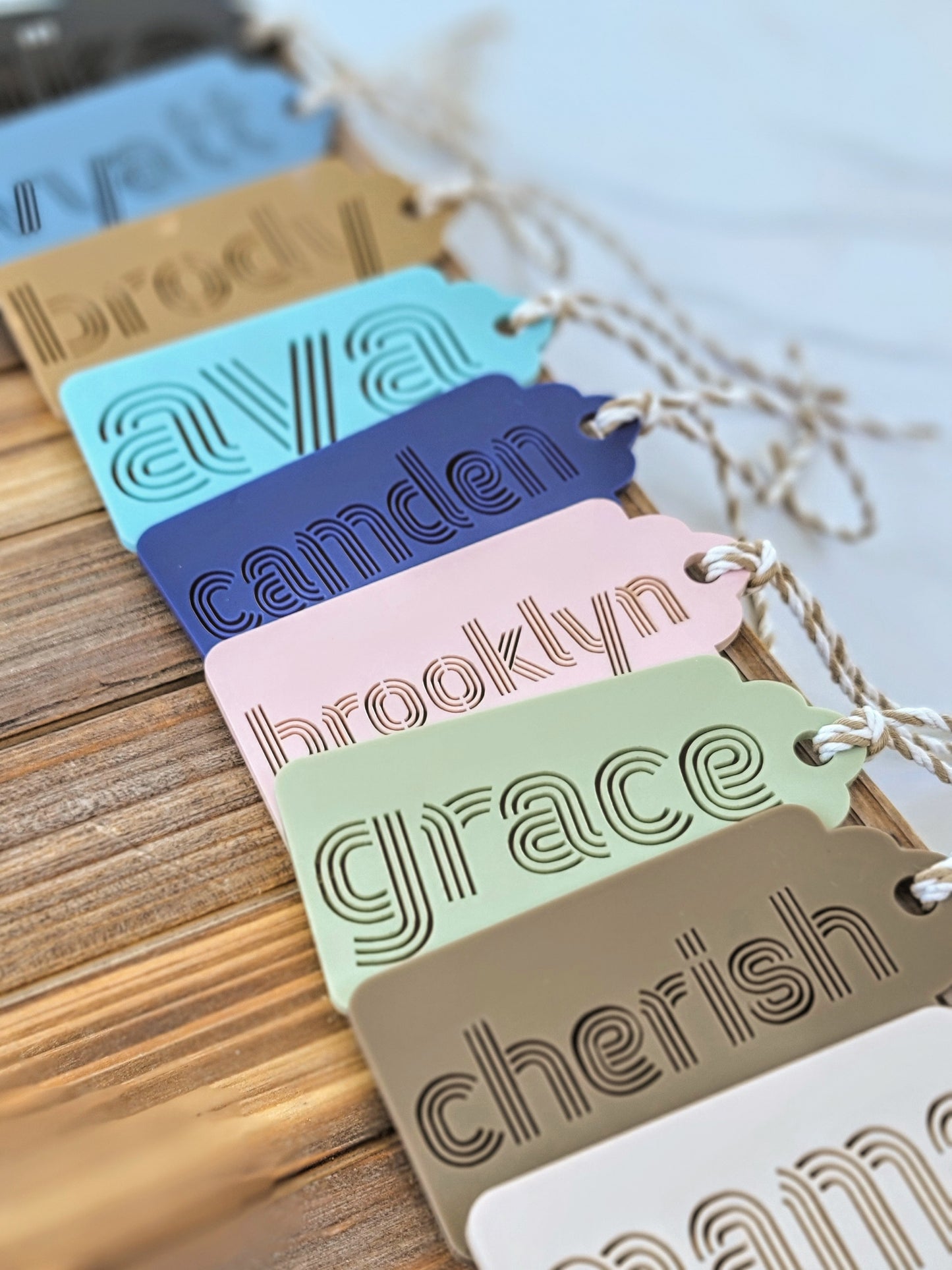 Retro Style Gift Tags