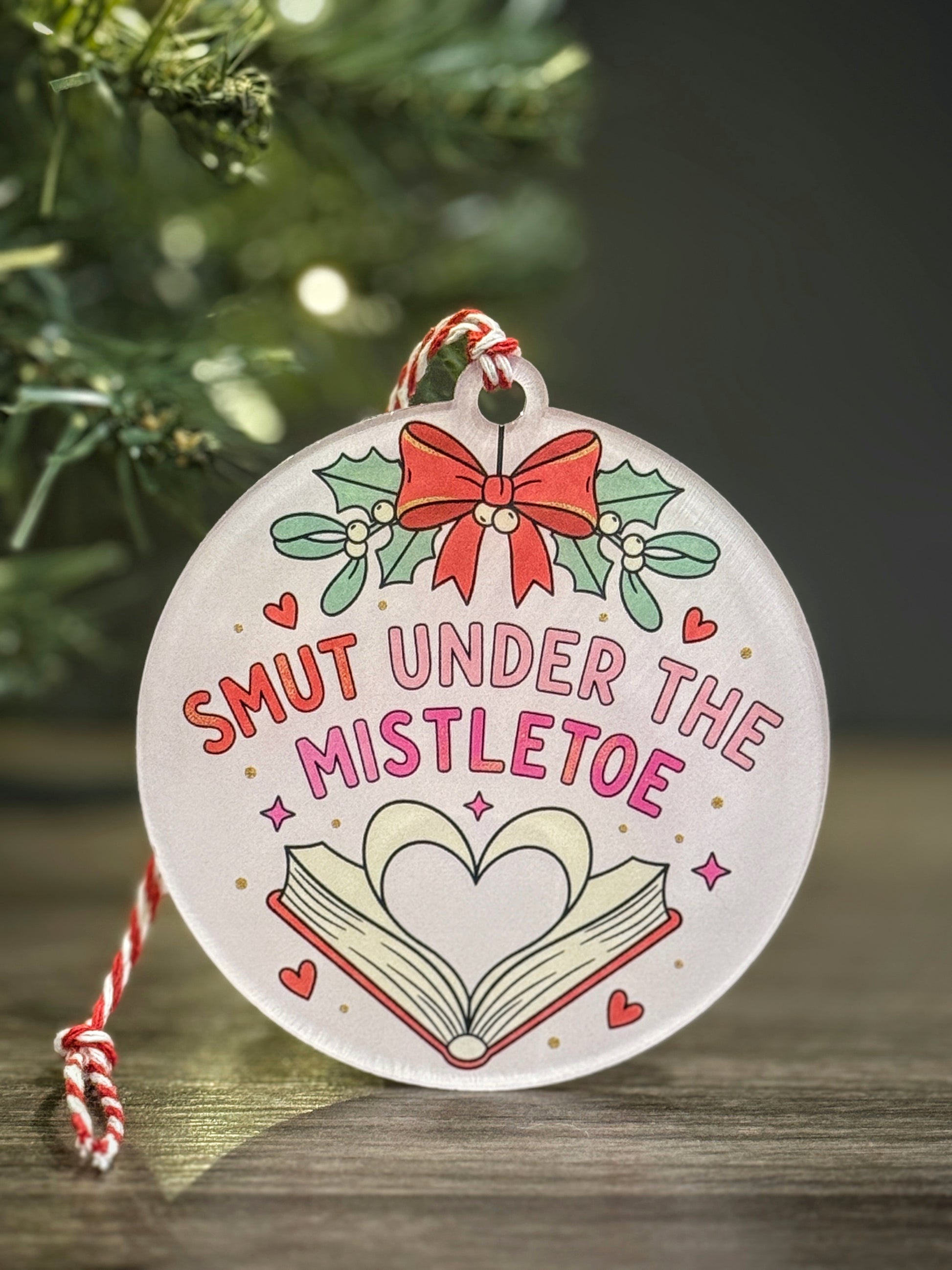 Smut adult-humor Christmas ornament
