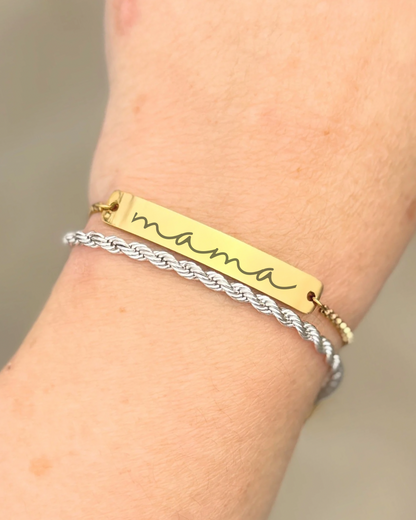 Bar bolo bracelet - sizing reference