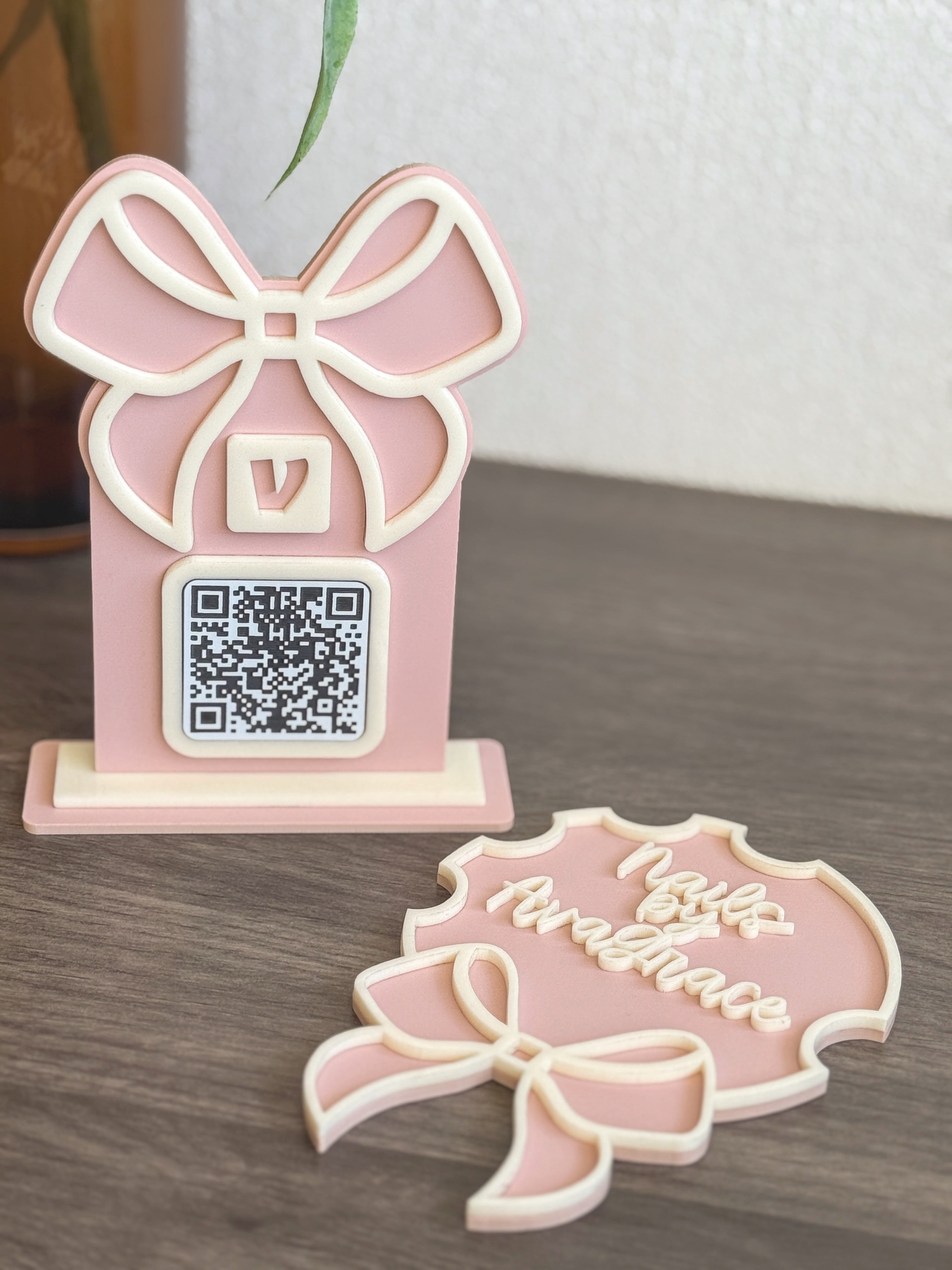 Burnt Shack Coquette Venmo QR & Nailfie Bundle | The Burn Shack
