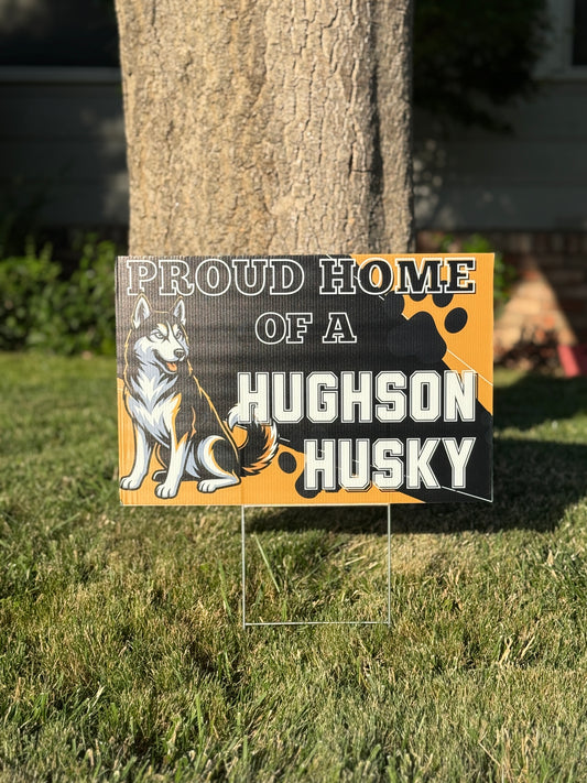 School Spirit Yard Sign