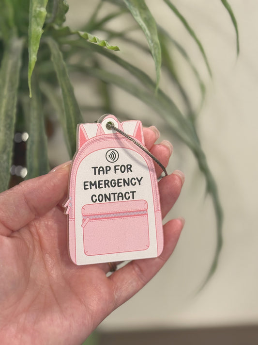 UV Printed NFC Backpack Tag