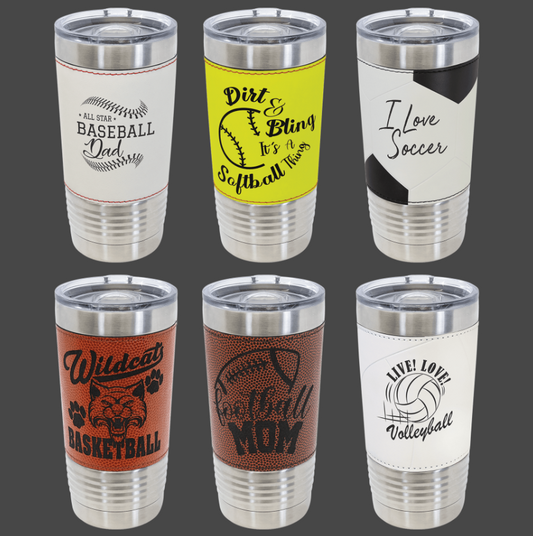 20-oz Sports Theme Tumbler