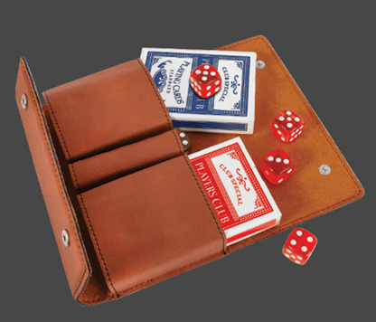 Laser Engraved Card & Dice Set | Custom Branded Corporate Gift