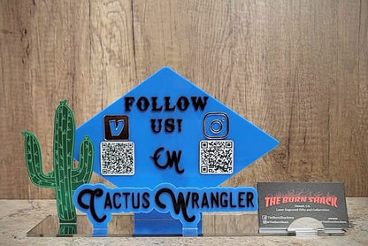 Custom QR Code Sign
