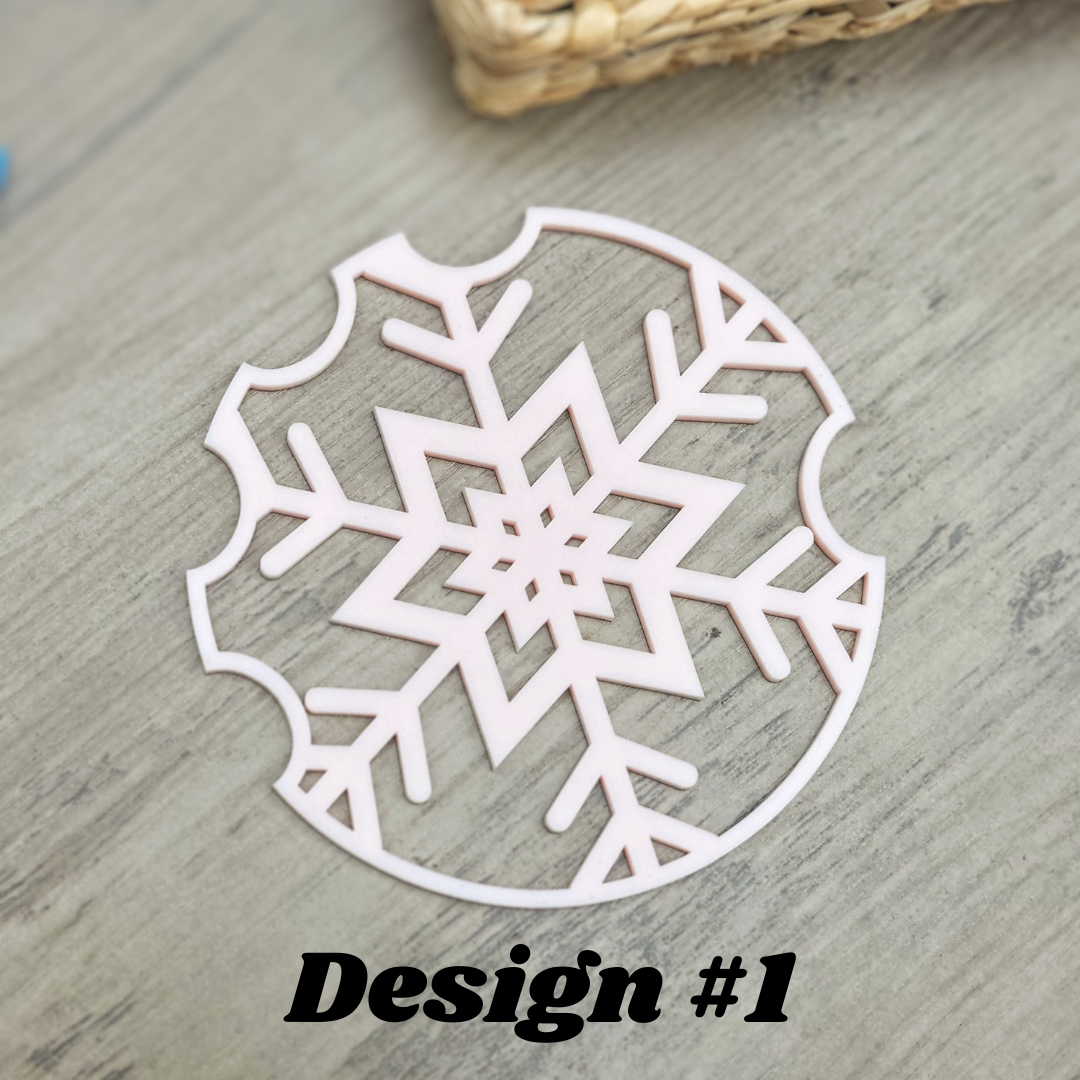 Snowflake Nailfie Prop